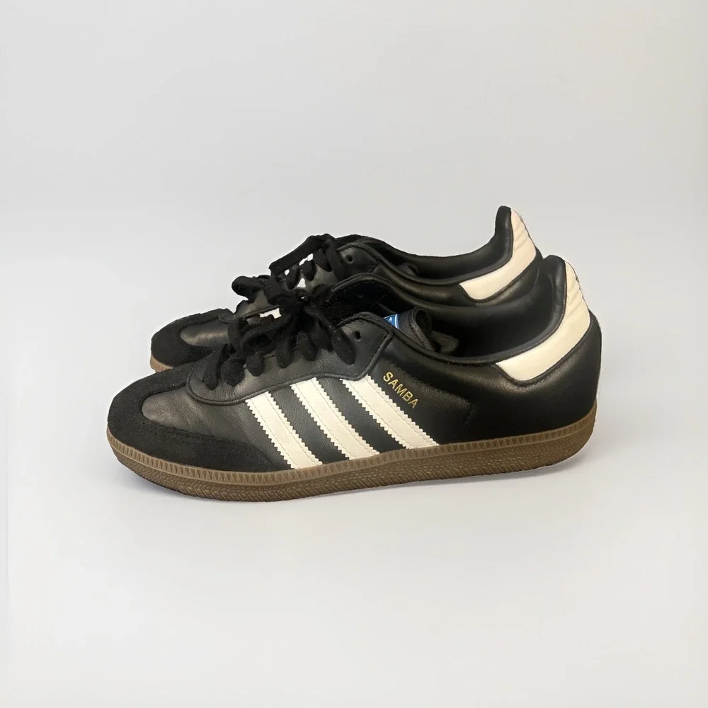Adidas Samba OG Unisex Size 6 Sneakers Core Black And Cloud White